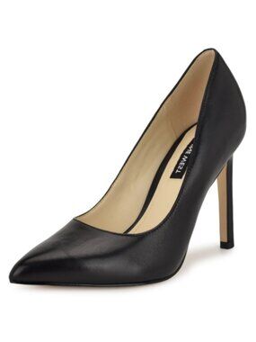Nine West Women's Tatiana Leather Pump Women's 8.5 W Classic Work Stiletto Heel